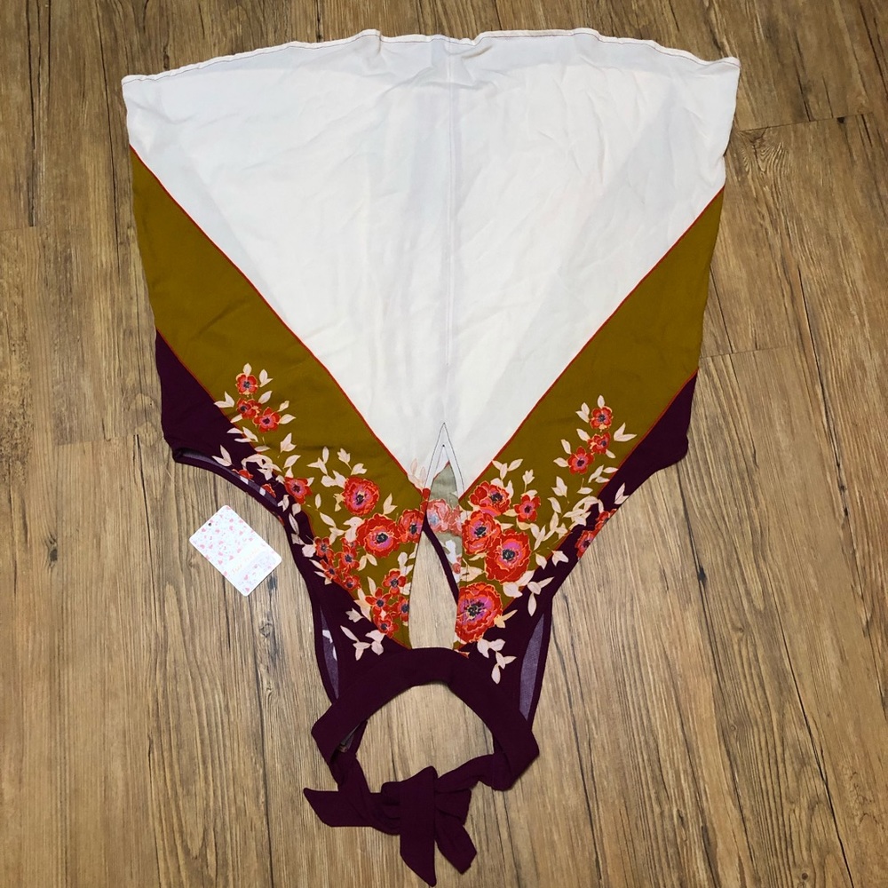 Free People Beat of My Heart Tunic in Purple A138 - Picture 3 of 5